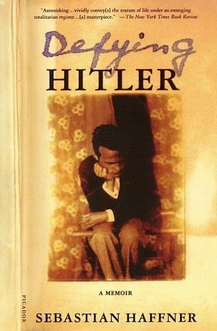 Cover of 'Defying Hitler: A Memoir' by Sebastian Haffner