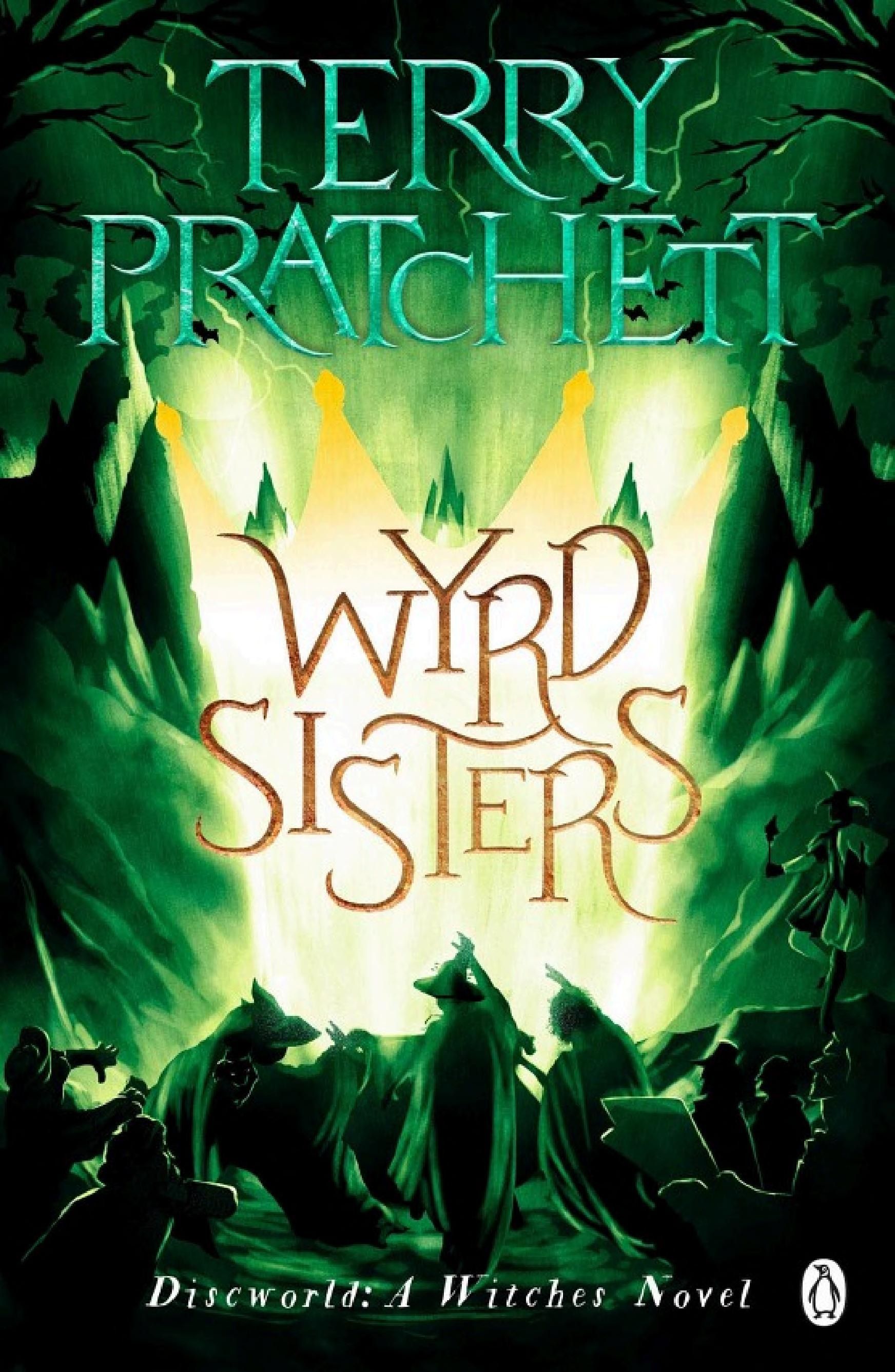 Cover of 'Wyrd Sisters' by Terry Pratchett