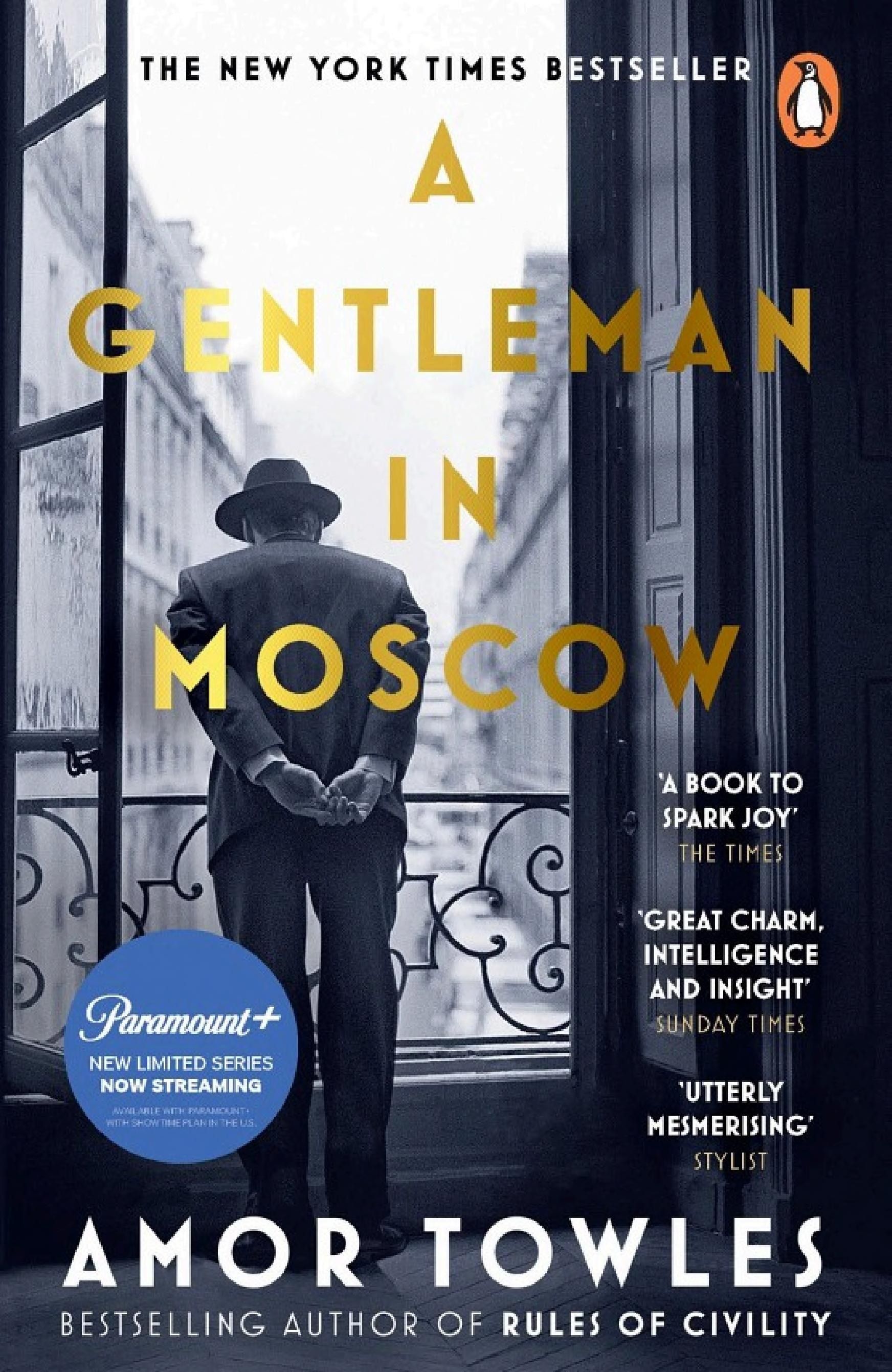 Cover of 'A Gentleman in Moscow' by Amor Towles