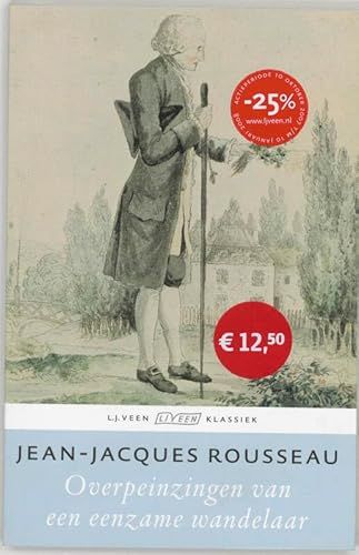 Cover of 'Overpeinzingen van een eenzame wandelaar' by Jean-Jacques Rousseau
