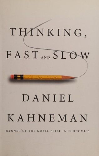 Cover of 'Thinking, Fast and Slow' by Daniel Kahneman