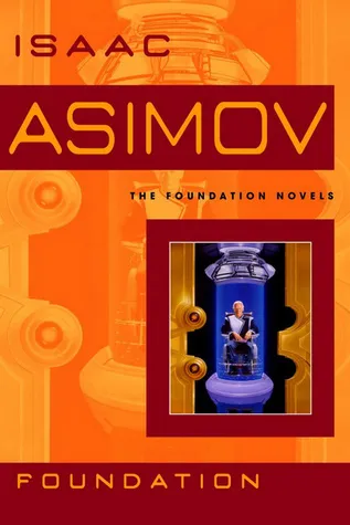 Book cover for Foundation (Foundation, #1) by Isaac Asimov
