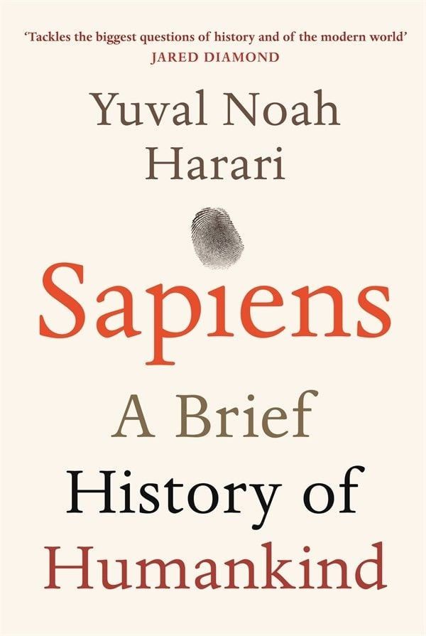 Cover of 'Sapiens: A Brief History of Humankind' by Yuval Noah Harari