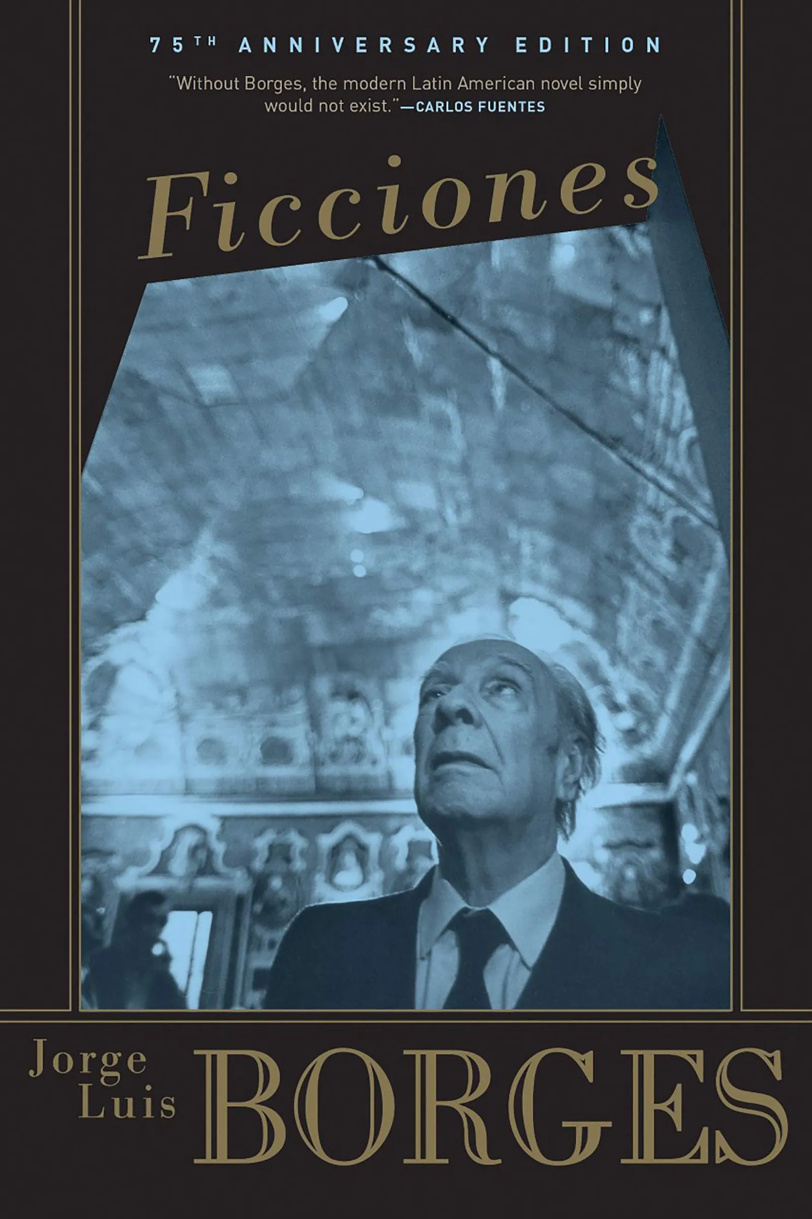 Book cover for Ficciones by Jorge Luis Borges