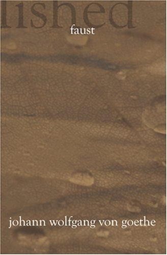 Cover of 'Faust' by Johann Wolfgang von Goethe
