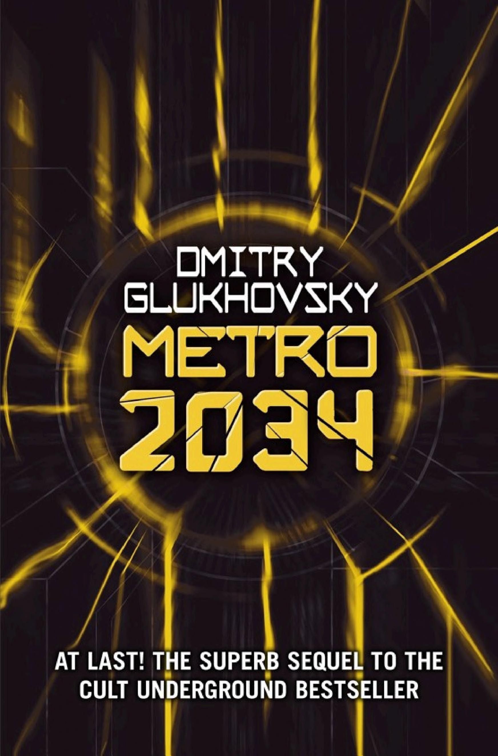 Cover of 'Metro 2034' by Dmitry Glukhovsky