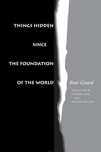 Cover of 'Things Hidden Since the Foundation of the World' by René Girard