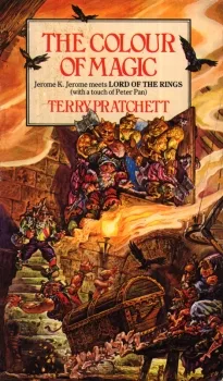 Book cover for The Colour of Magic (Discworld, #1) by Terry Pratchett Book cover for The Colour of Magic (Discworld, #1) by Terry Pratchett