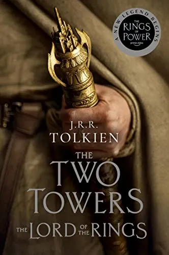 Book cover for The Two Towers (The Lord of the Rings, #2) by J.R.R. Tolkien