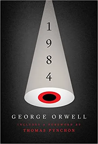 Book cover for 1984 by George Orwell