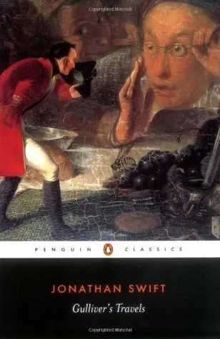 Book cover for Gulliver’s Travels by Jonathan Swift